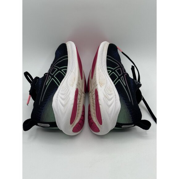 ASICS Novablast+ Running Shoes Women's 7.5 Black Green - Picture 4 of 10